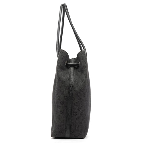 152279 Anthracite Denim GG Tote Bag