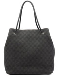 152279 Anthracite Denim GG Tote Bag