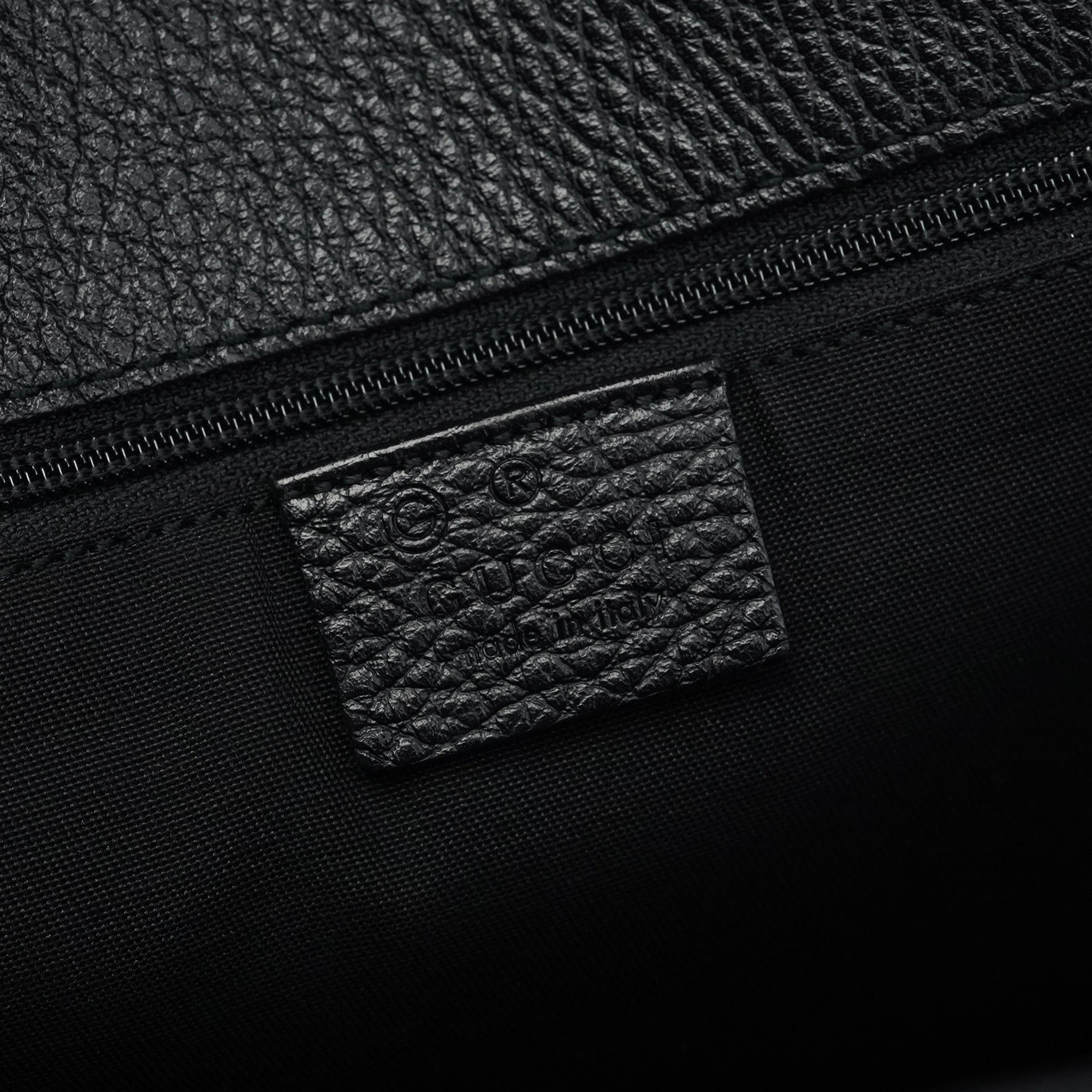 152279 Anthracite Denim GG Tote Bag