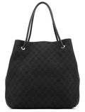 152279 Anthracite Denim GG Tote Bag