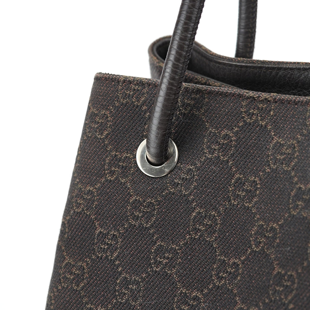 152279 Brown GG Tote Bag