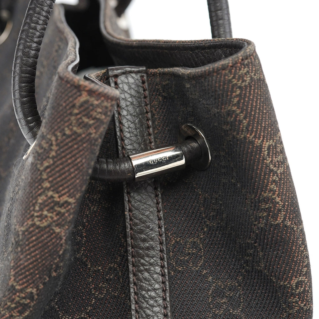 152279 Brown GG Tote Bag