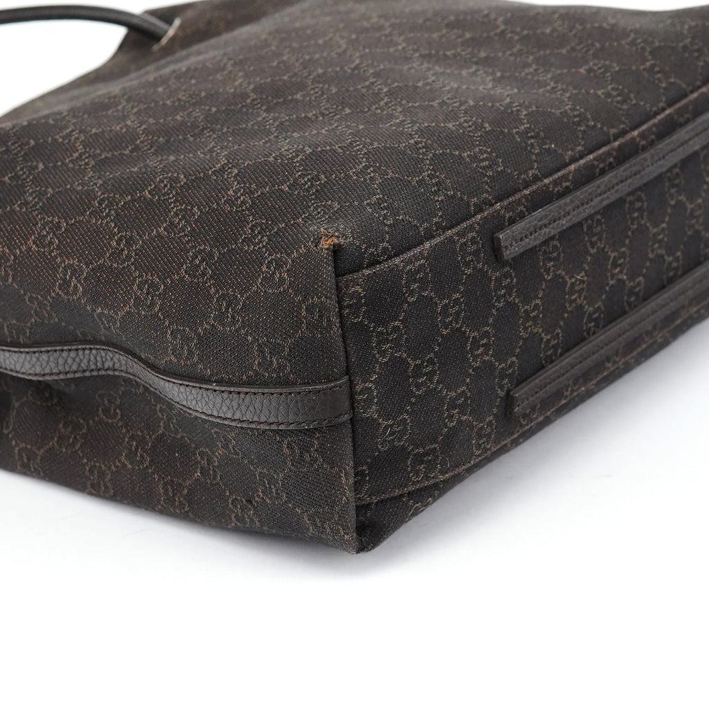 152279 Brown GG Tote Bag