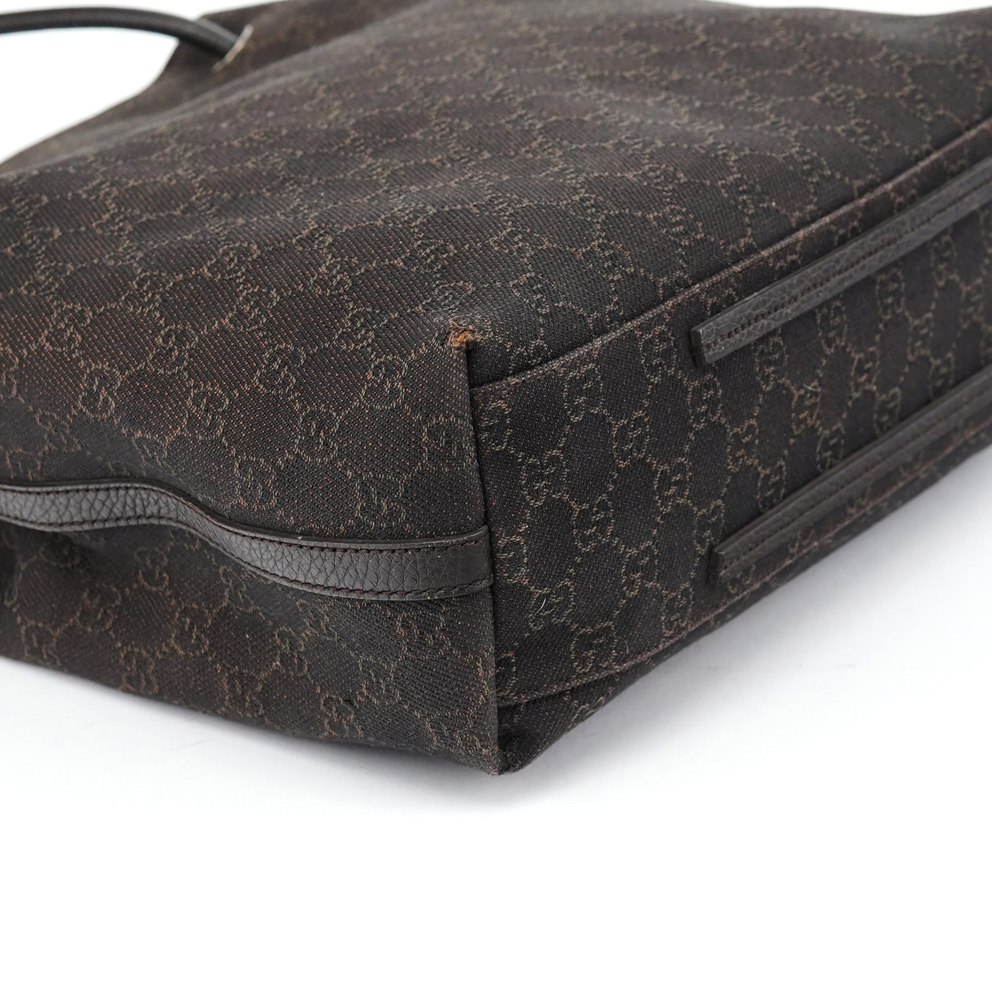 152279 Brown GG Tote Bag