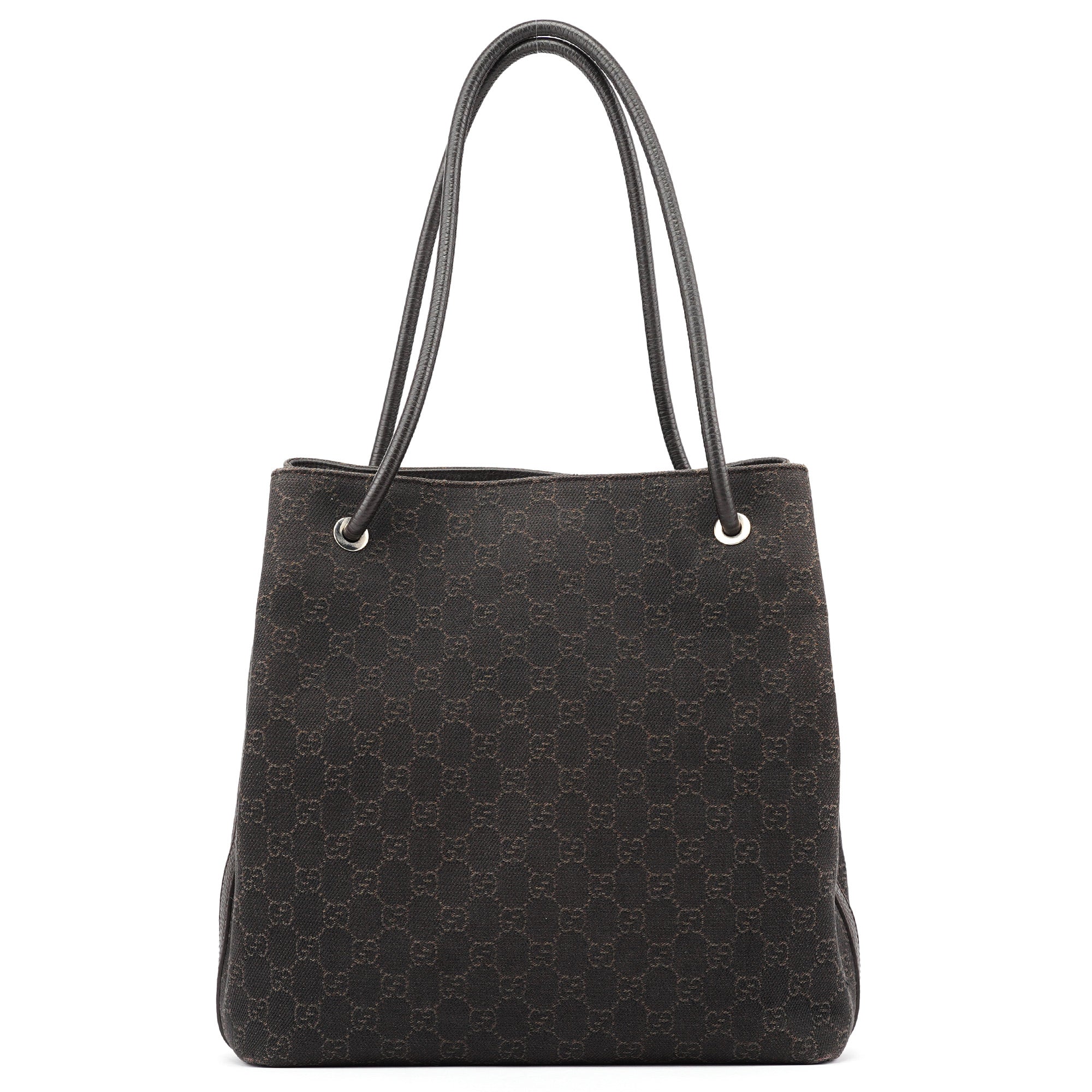 152279 Brown GG Tote Bag