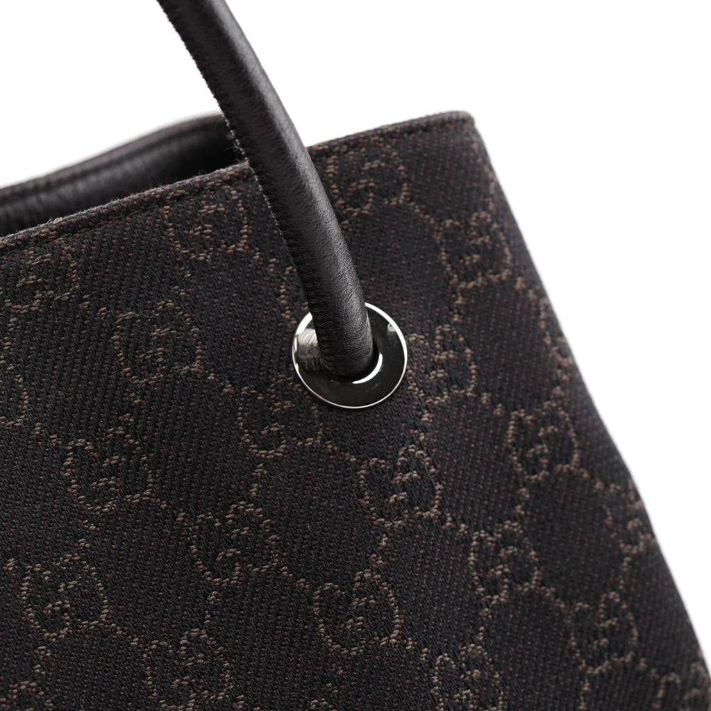 152279 Brown GG Tote Bag