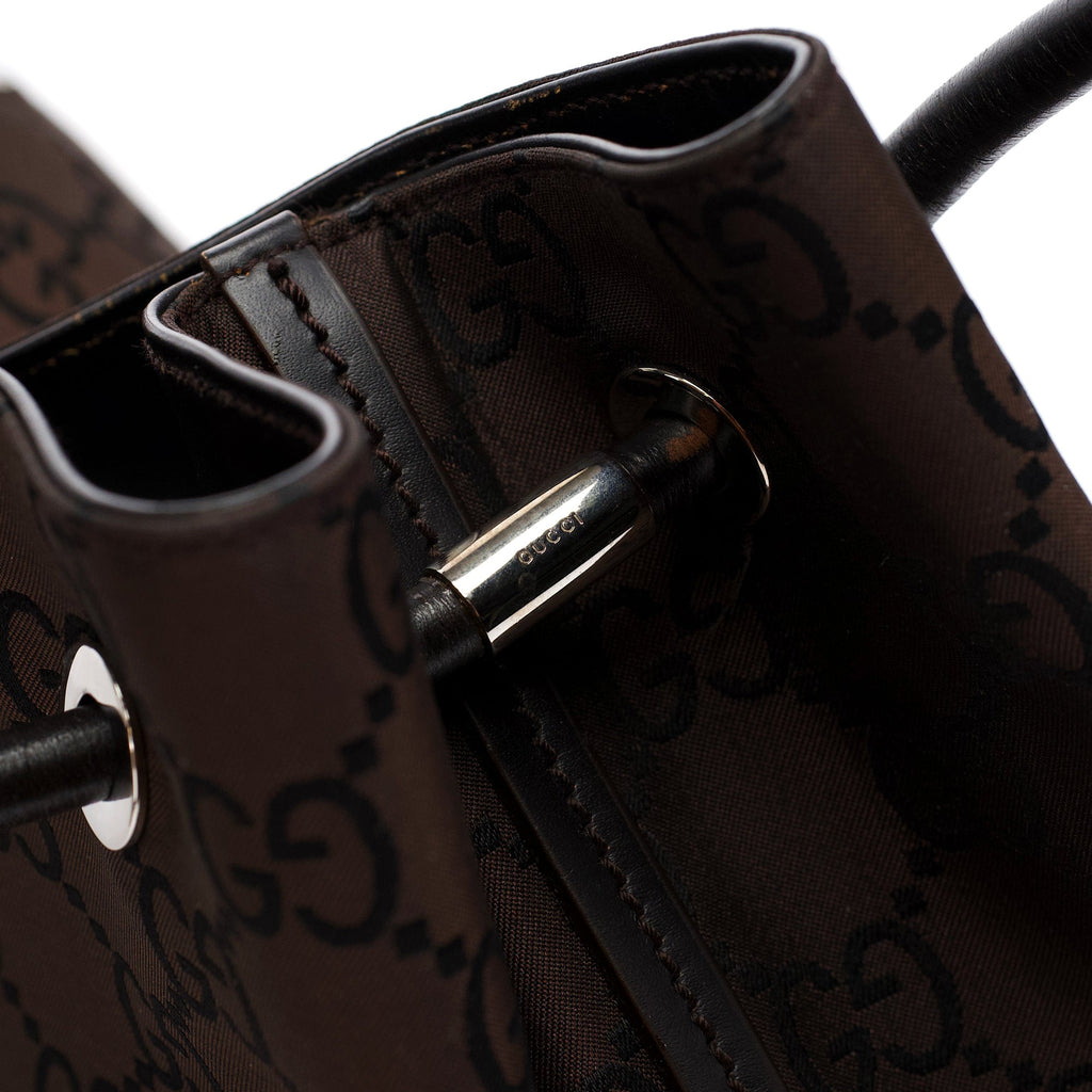 152279 Brown GG Tote Bag