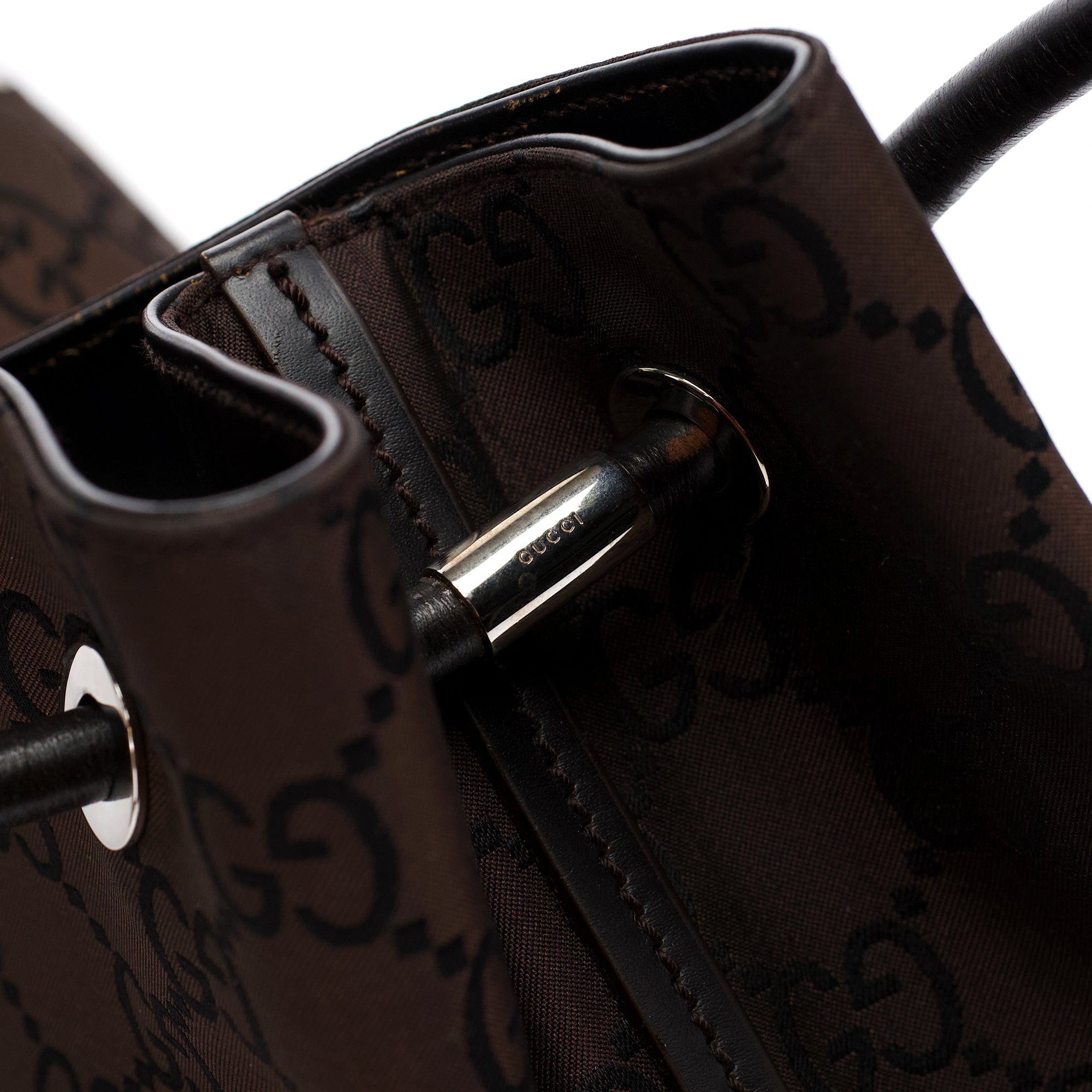 152279 Brown GG Tote Bag