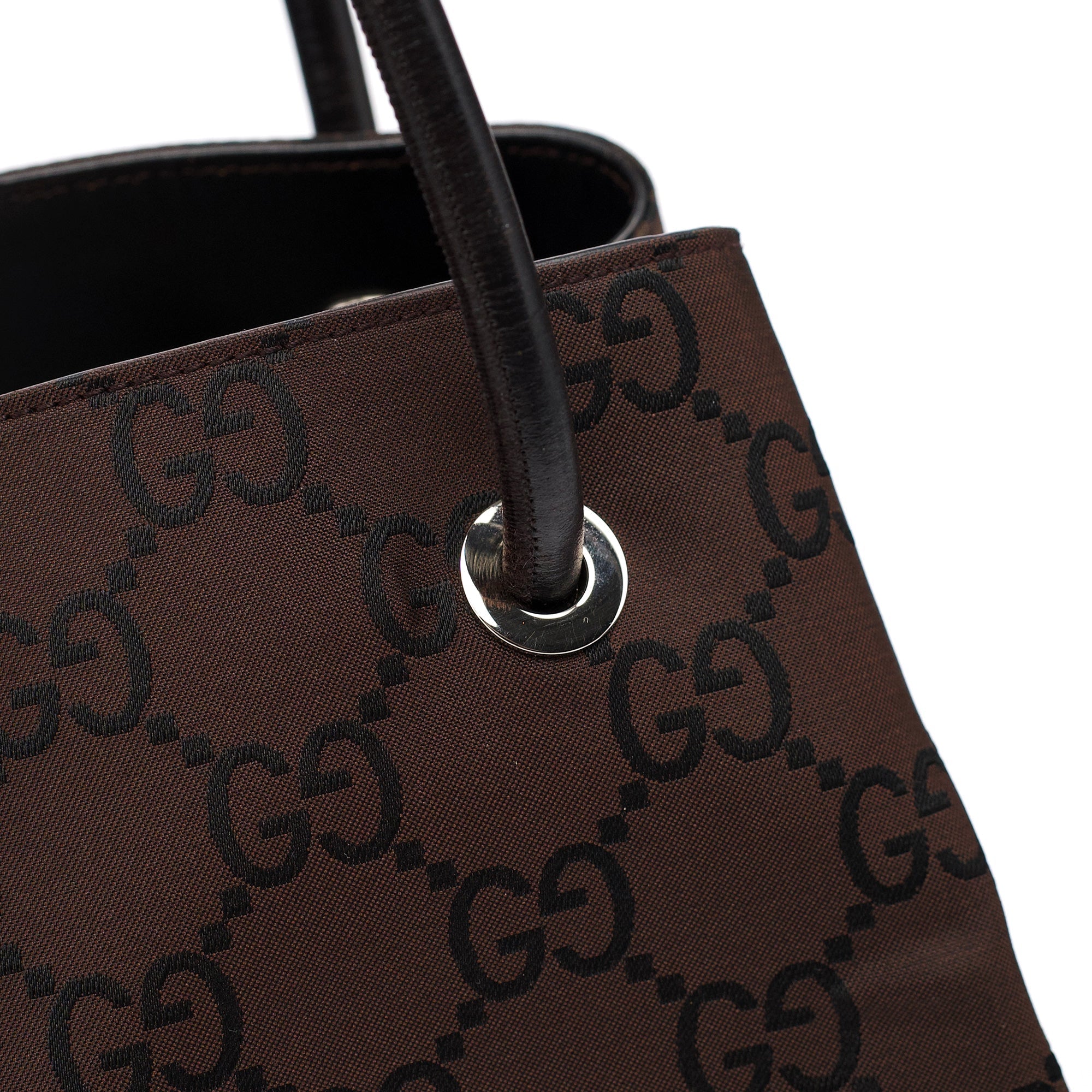 152279 Brown GG Tote Bag