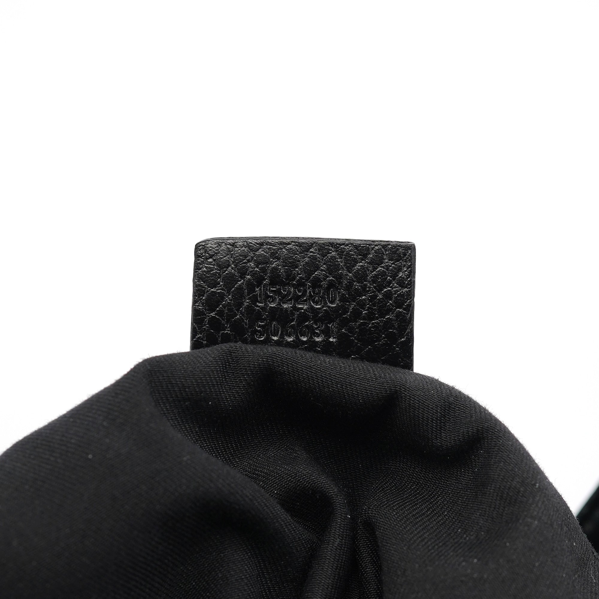 152280 Anthracite Denim GG Shoulder Bag