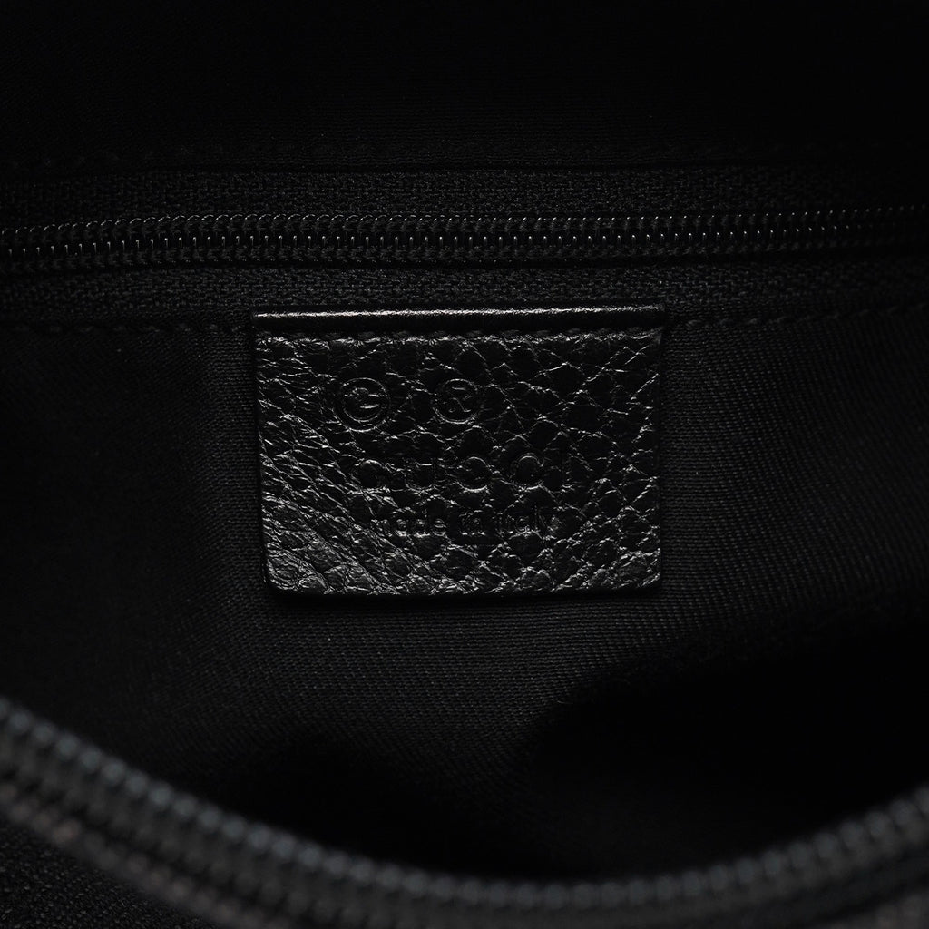 152280 Anthracite Denim GG Shoulder Bag