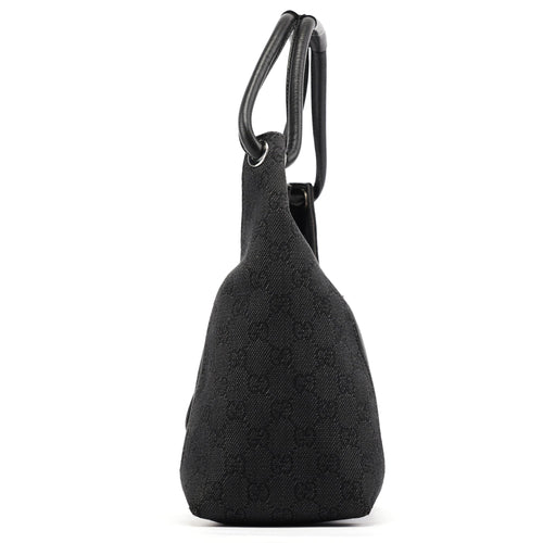 152280 Anthracite Denim GG Shoulder Bag