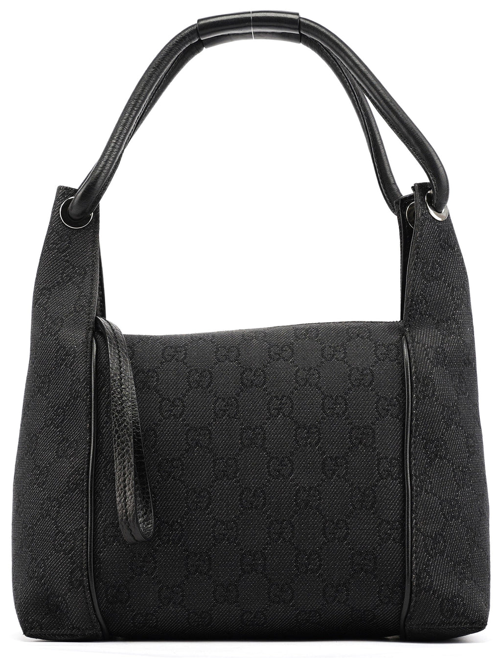 152280 Anthracite Denim GG Shoulder Bag