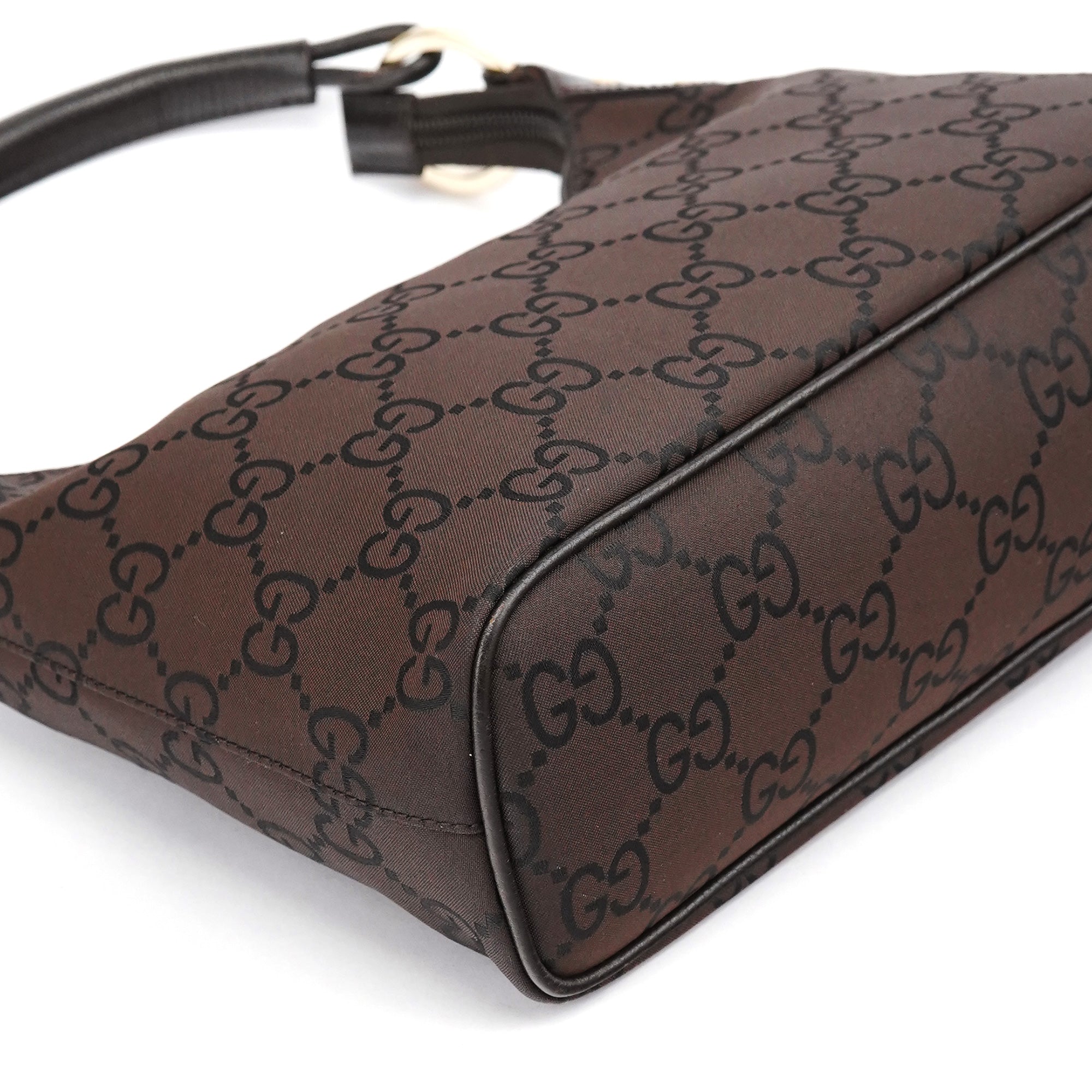 179774 Brown GG Hobo Shoulder Bag
