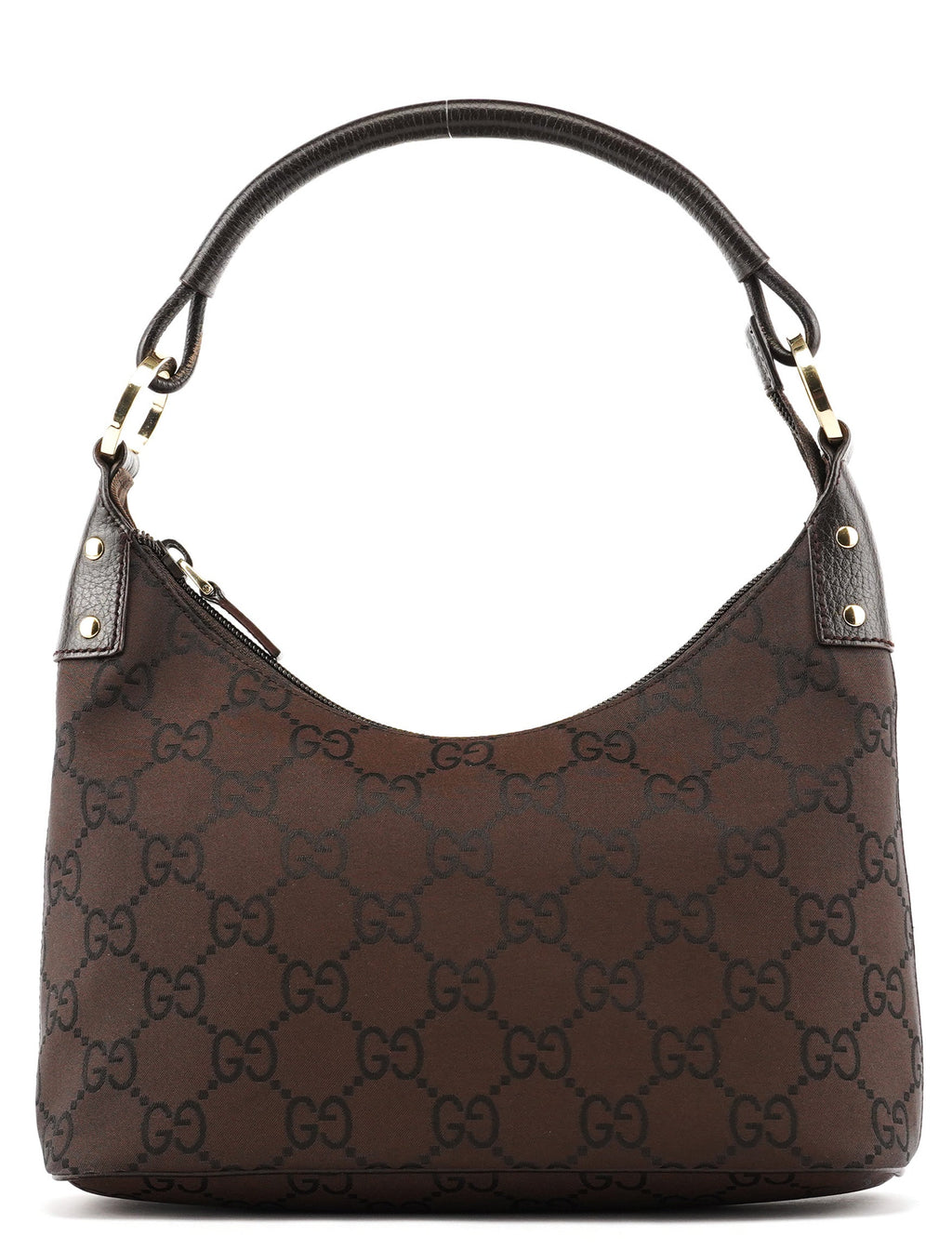 179774 Brown GG Hobo Shoulder Bag