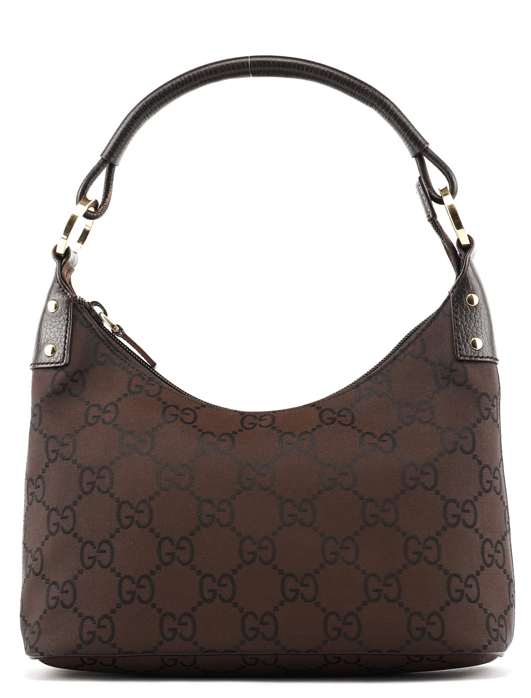 179774 Brown GG Hobo Shoulder Bag