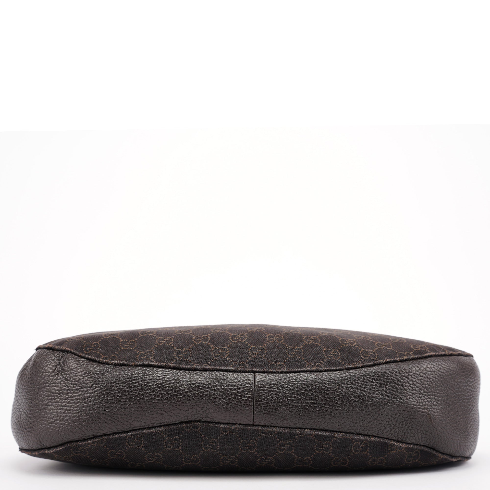 179777 Brown GG Round Hobo Bag