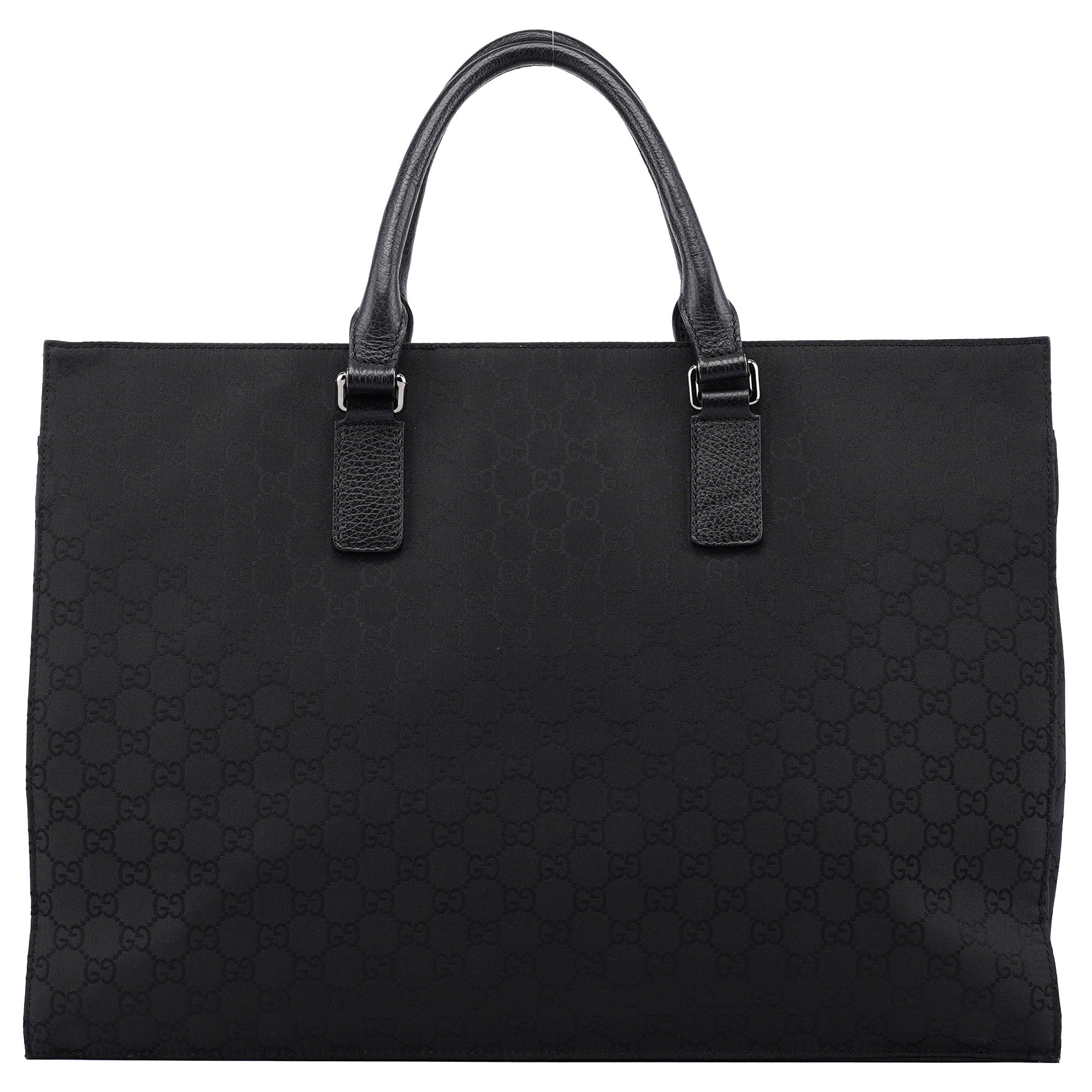 190630 Black GG Tote Bag