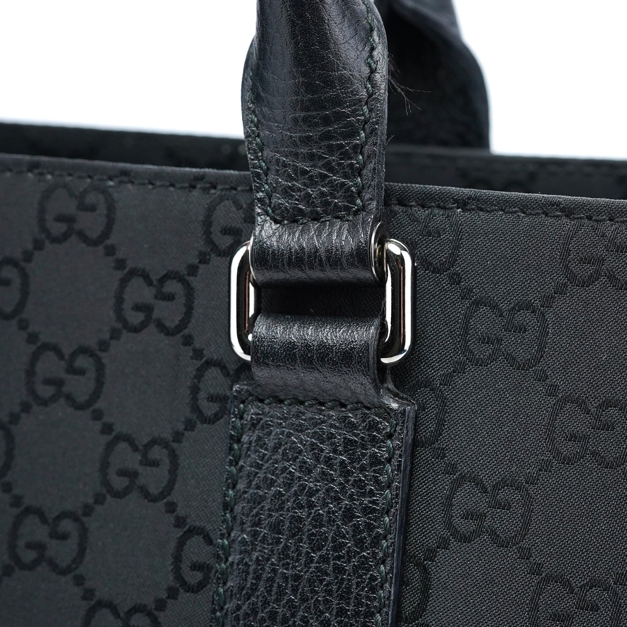 190630 Black GG Tote Bag