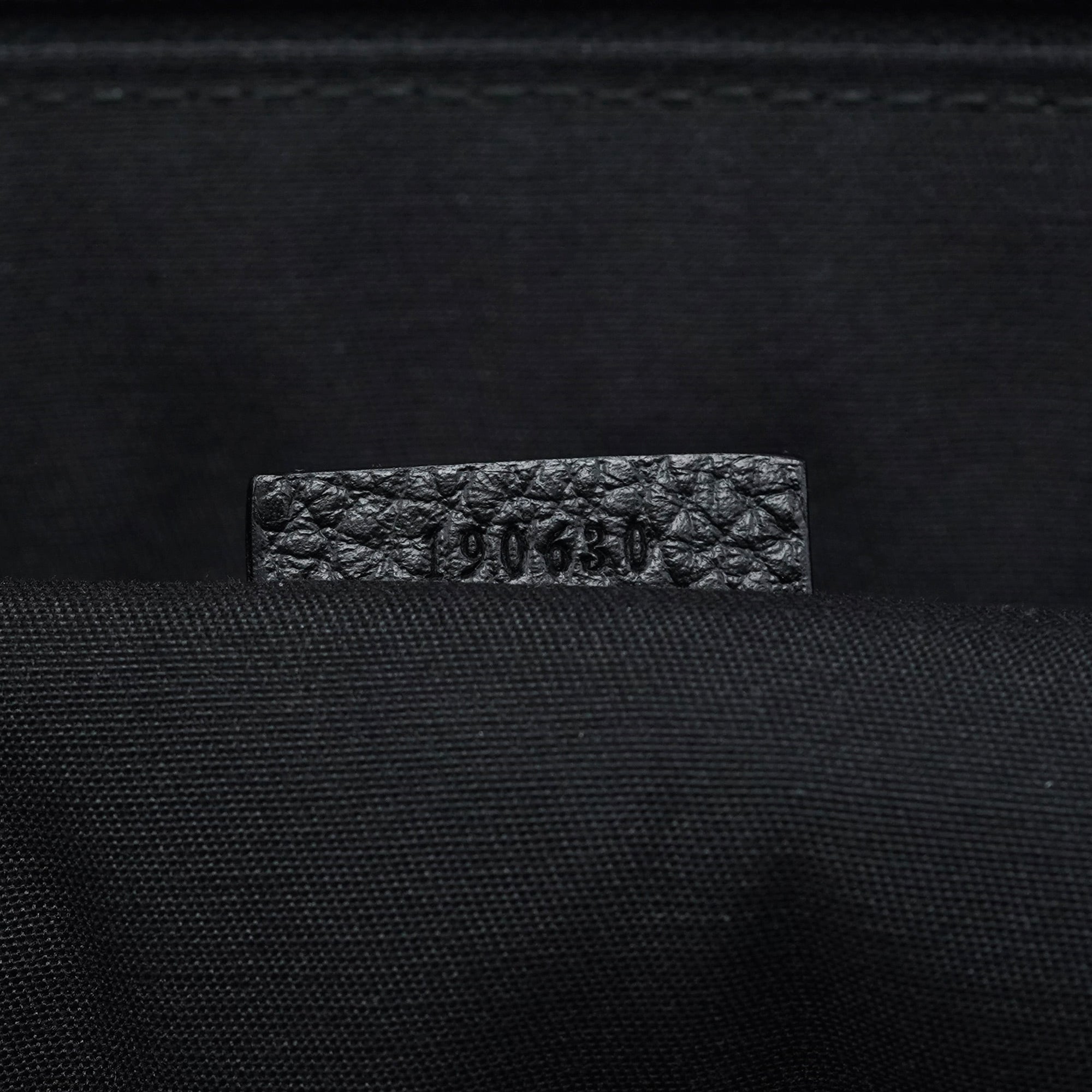 190630 Black GG Tote Bag