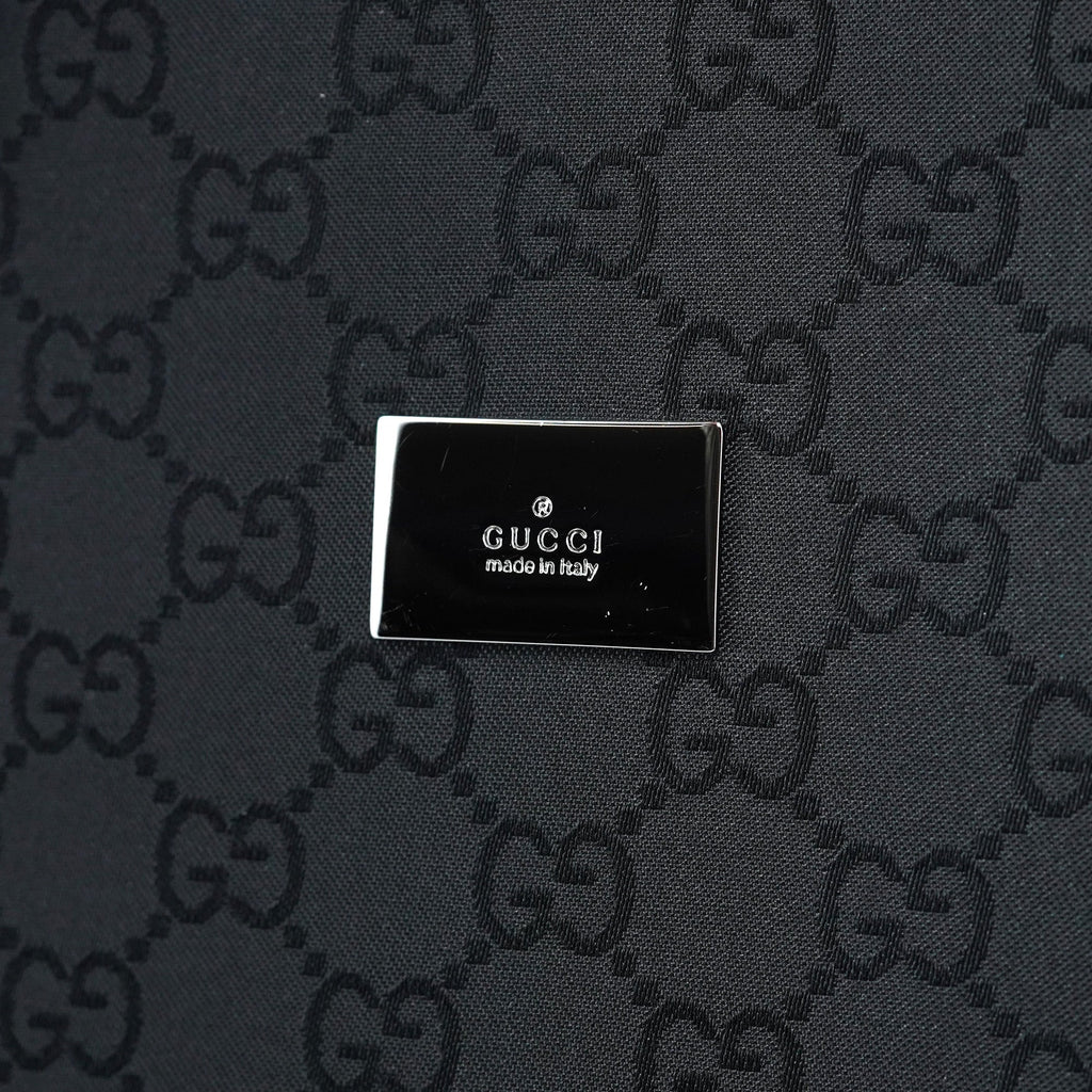 190630 Black GG Tote Bag