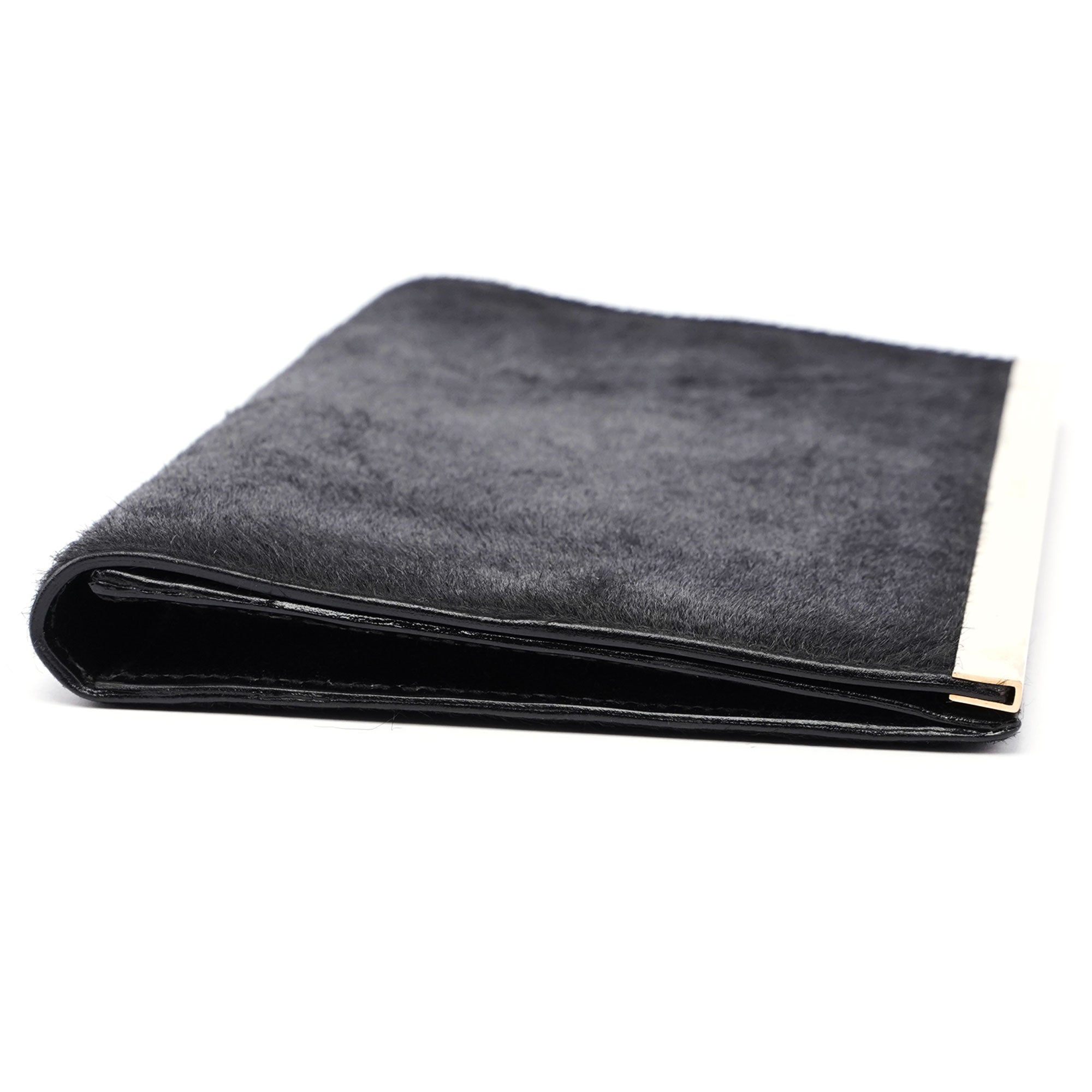 1990's Black Fur Clutch