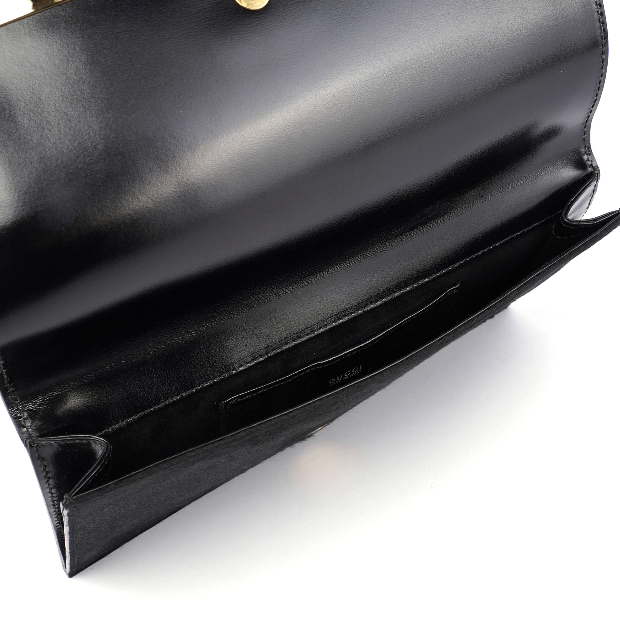 1990's Black Fur Clutch