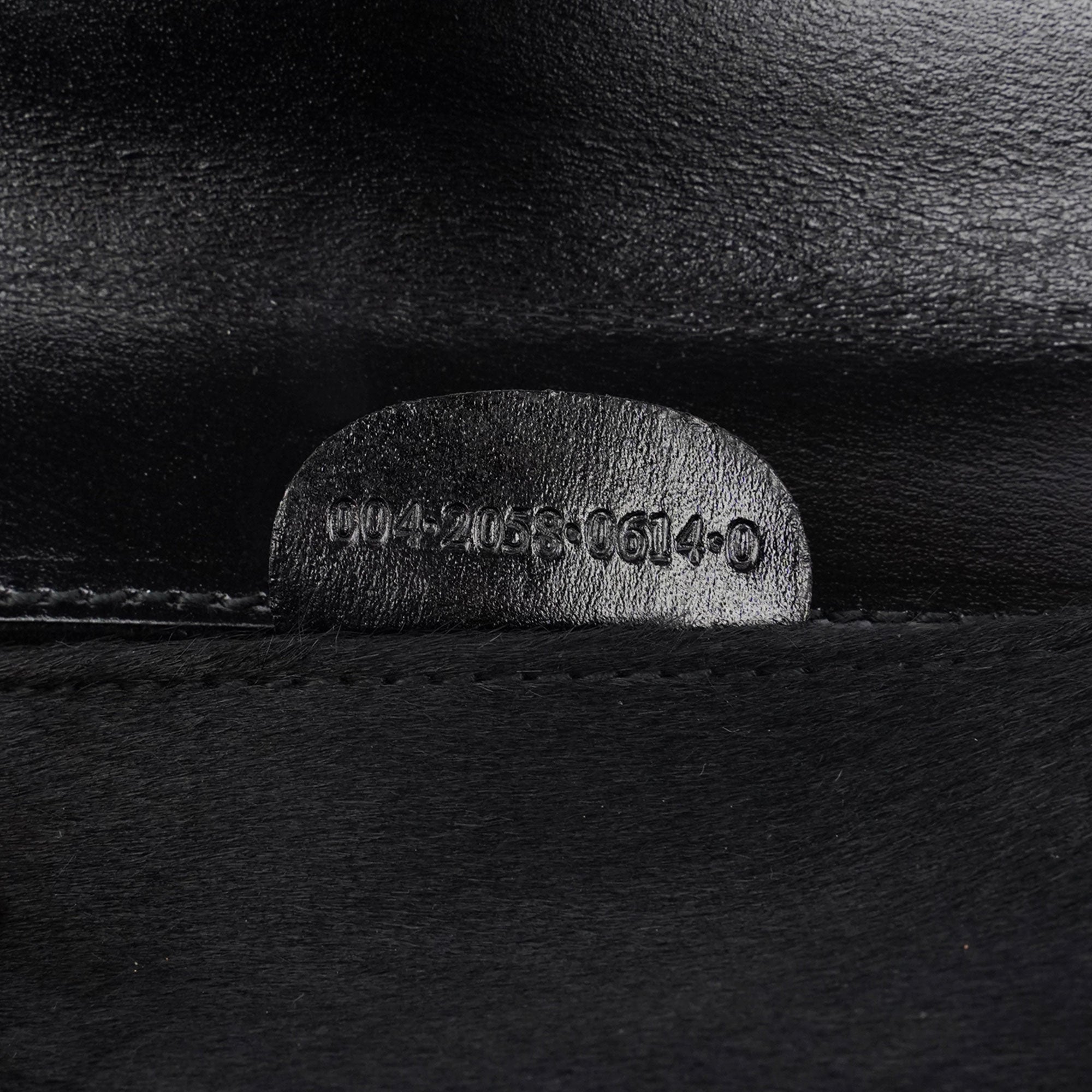 1990's Black Fur Clutch