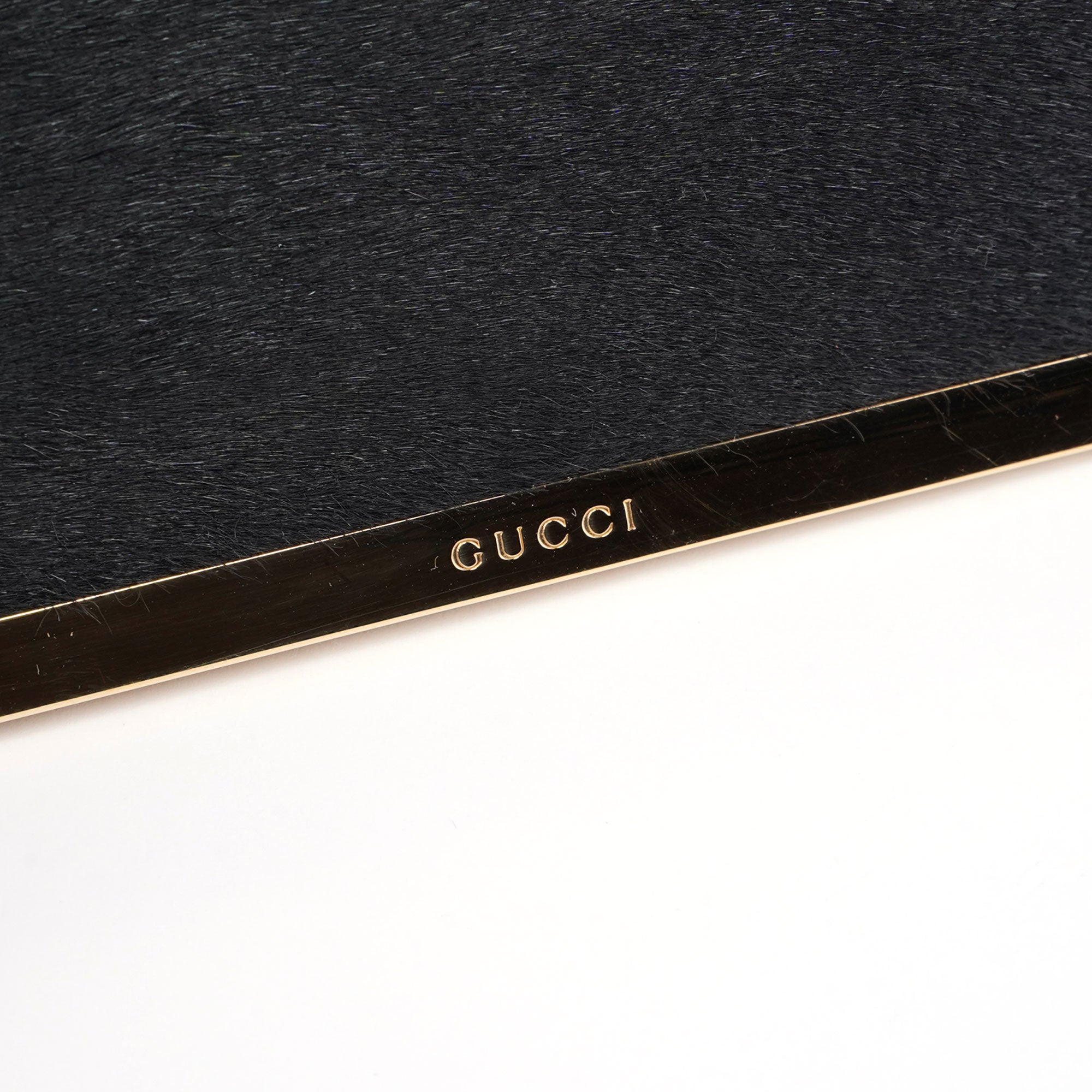 1990's Black Fur Clutch