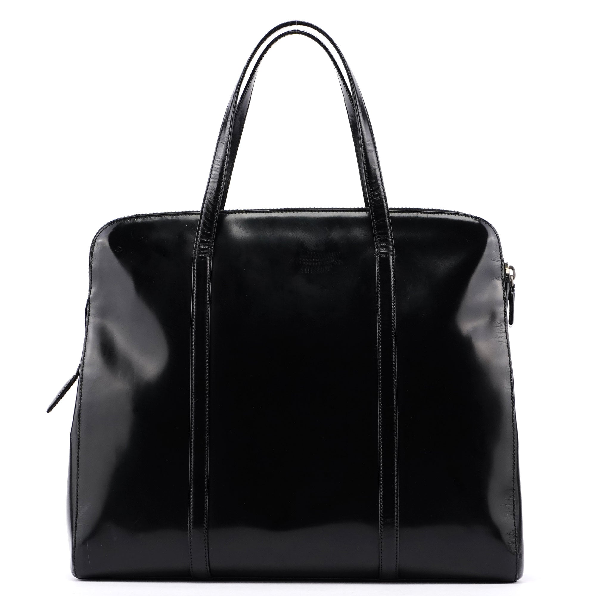 1995 Black Spazzolato Tote