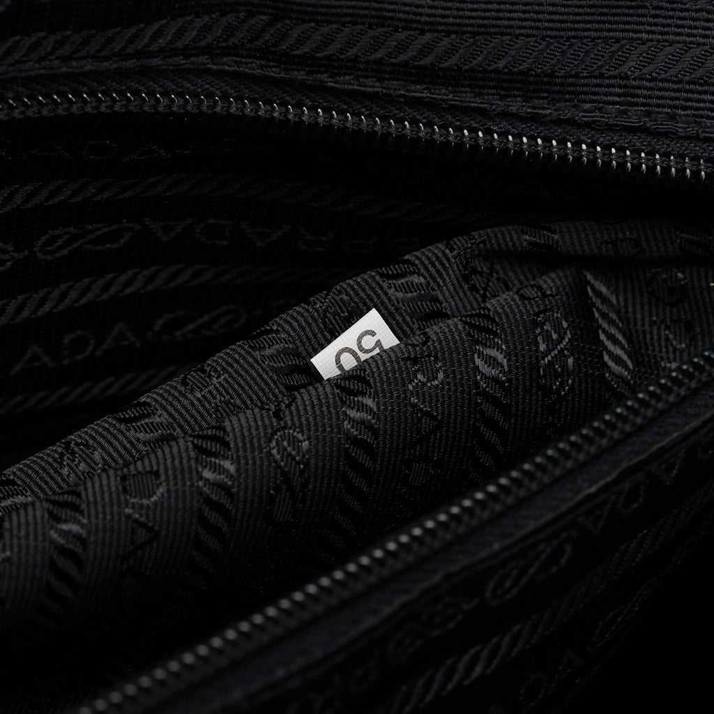 1995 Black Spazzolato Tote