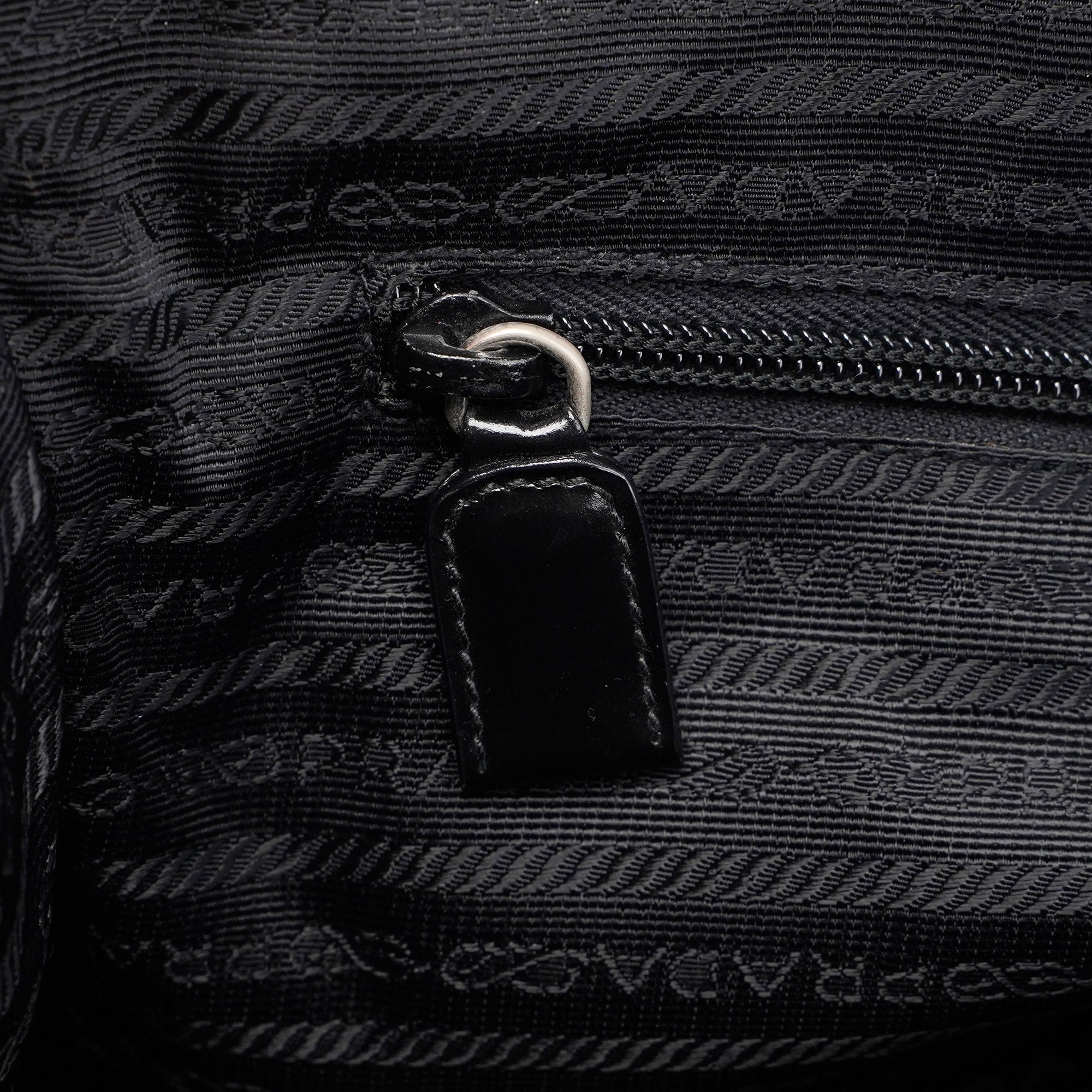 1995 Black Spazzolato Tote