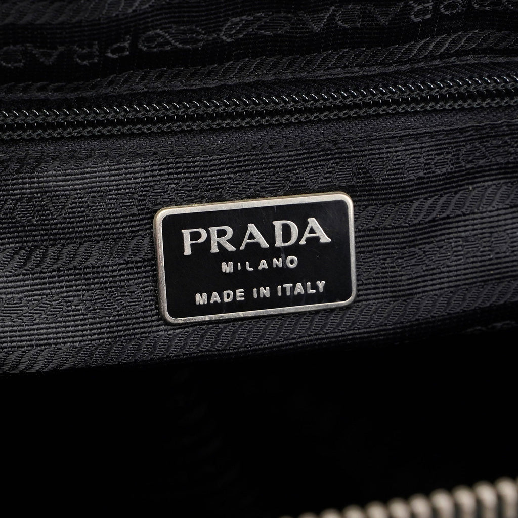 1995 Black Spazzolato Tote