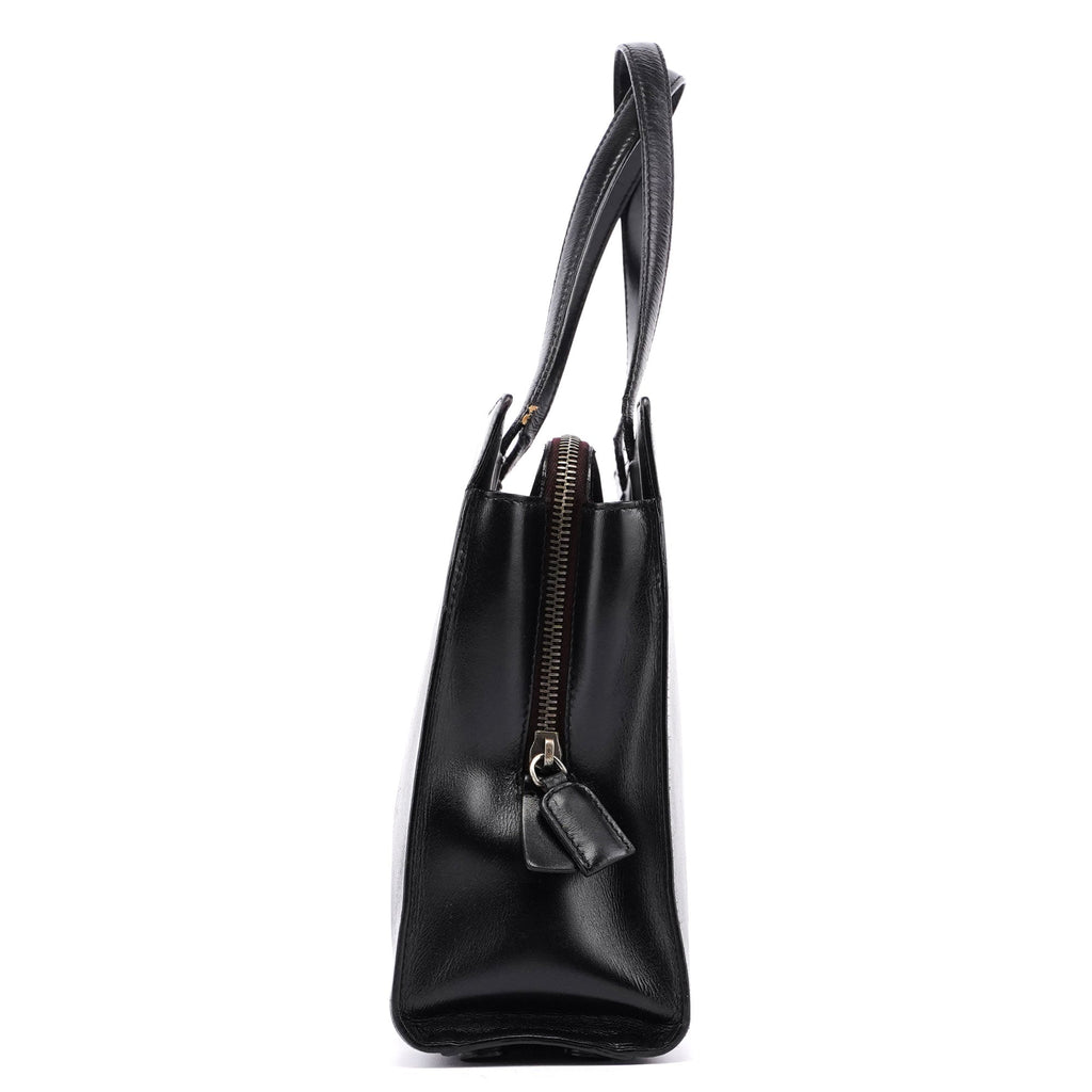 1995 Black Vitello Tote