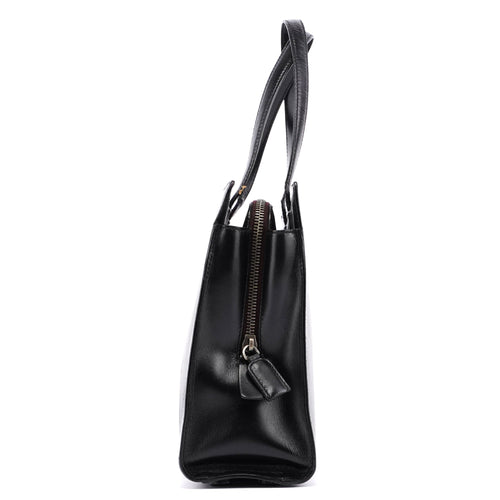1995 Black Vitello Tote