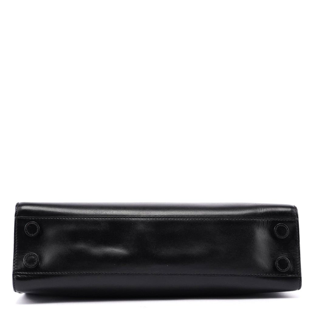 1995 Black Vitello Tote