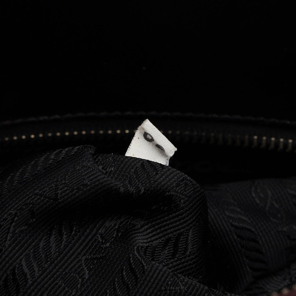 1995 Black Vitello Tote