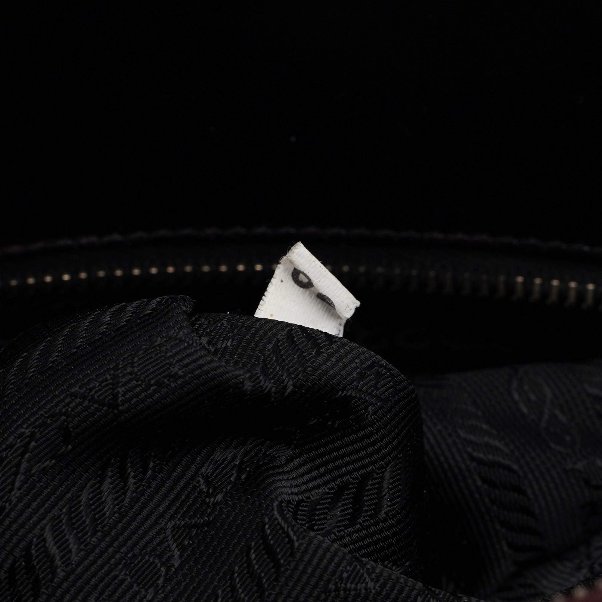 1995 Black Vitello Tote