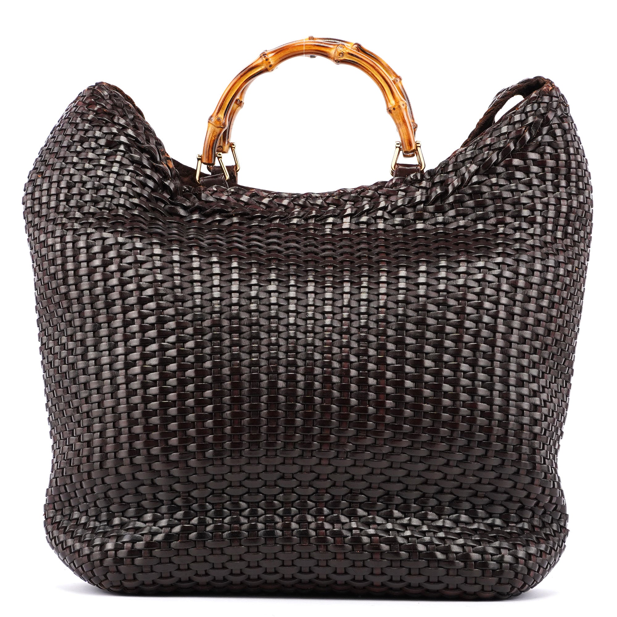 1996 Brown Woven Bamboo 2-Way