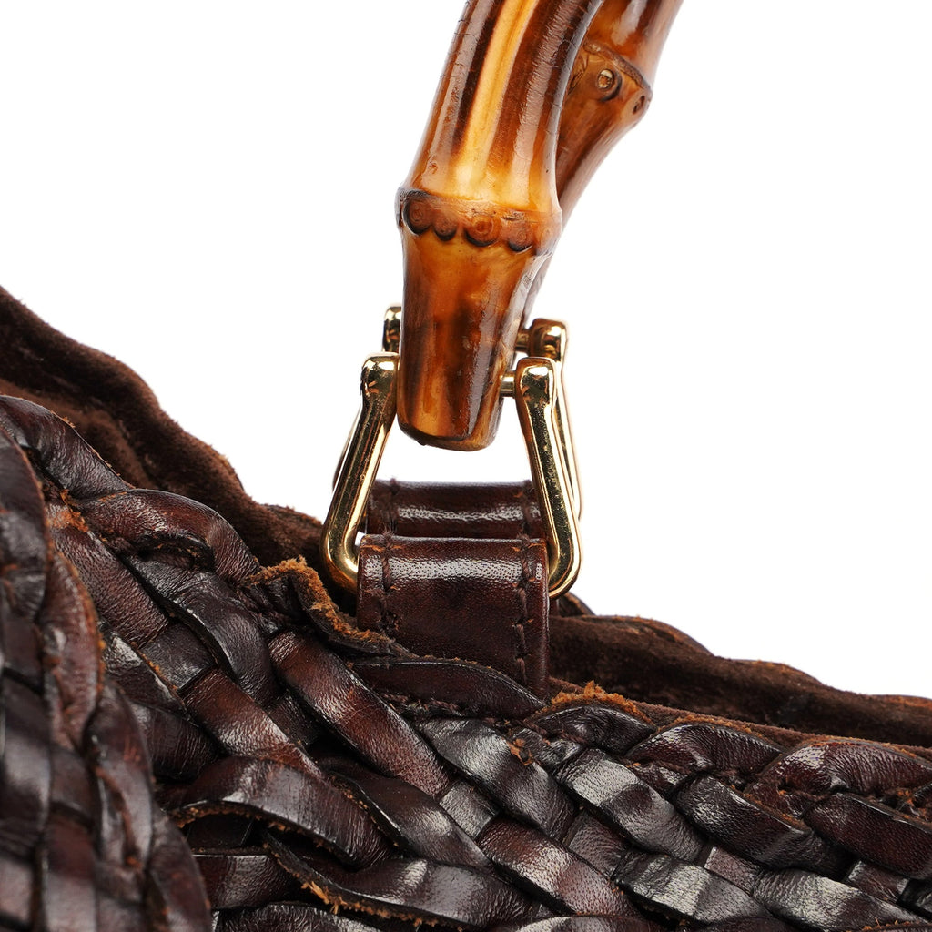 1996 Brown Woven Bamboo 2-Way