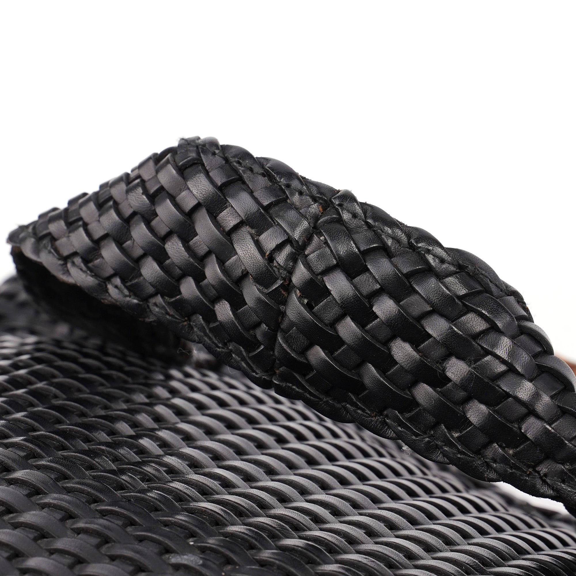 1996 Brown Woven Bamboo 2-Way Shoulder Bag