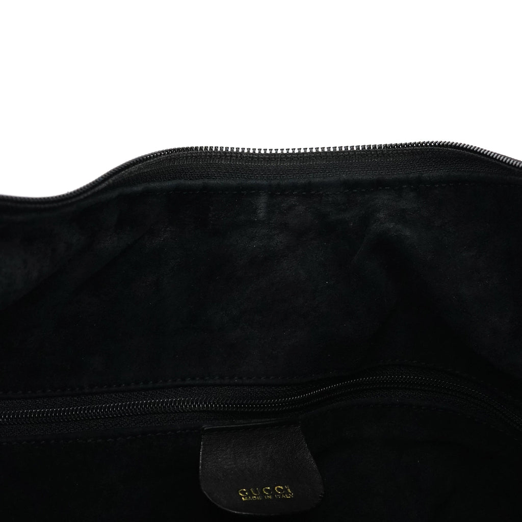 1996 Brown Woven Leather Shoulder Bag