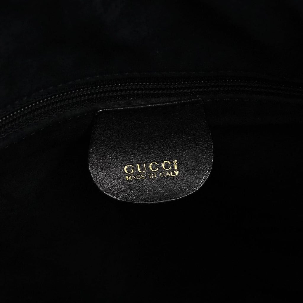 1996 Brown Woven Leather Shoulder Bag