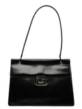 1997 Black Calfskin Silver G Handbag