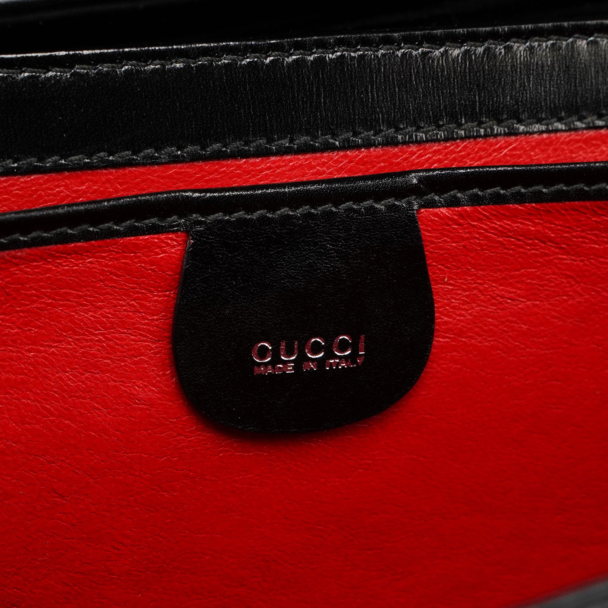 1997 Black Calfskin Silver G Handbag