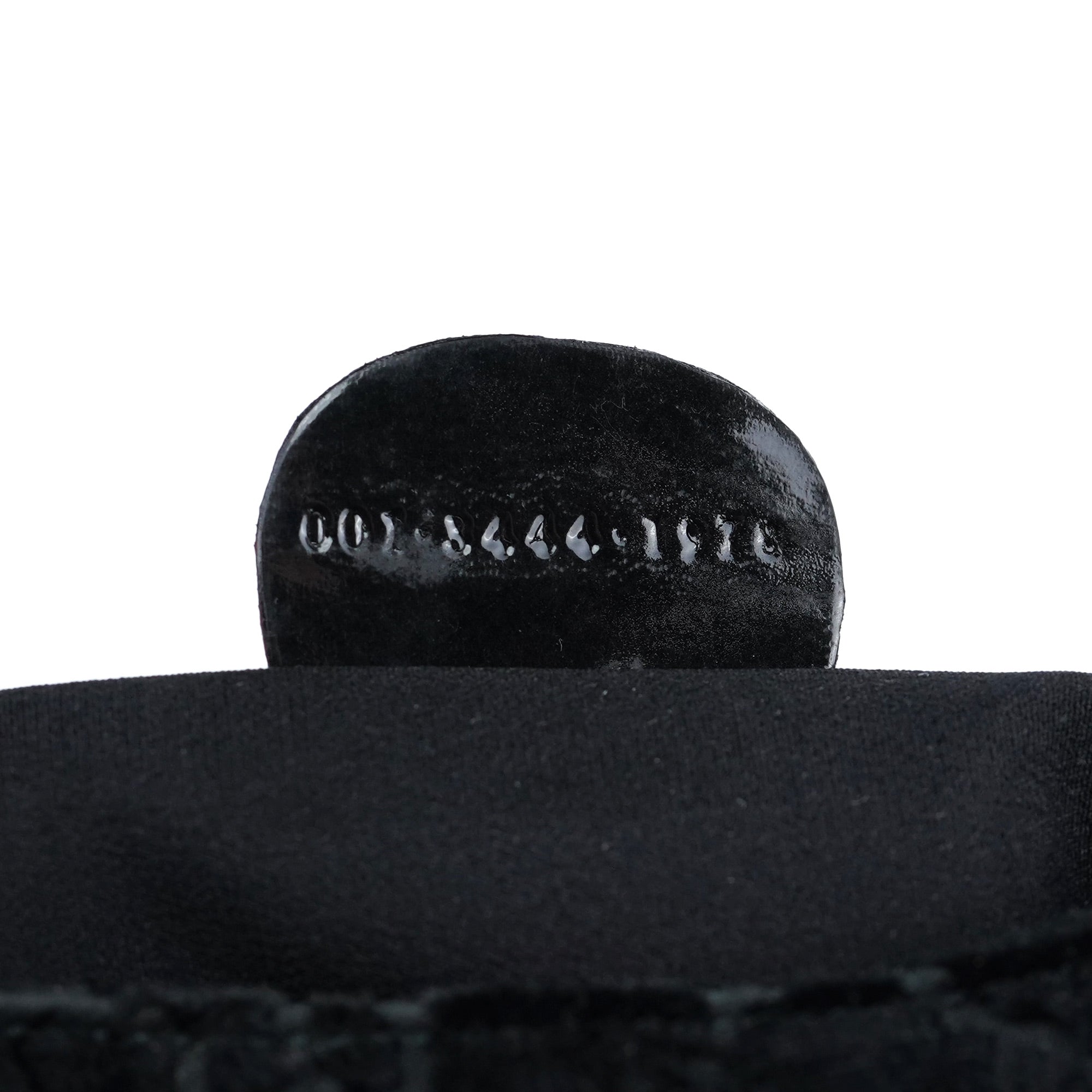 1997 Black GG Velvet Shoulder Bag