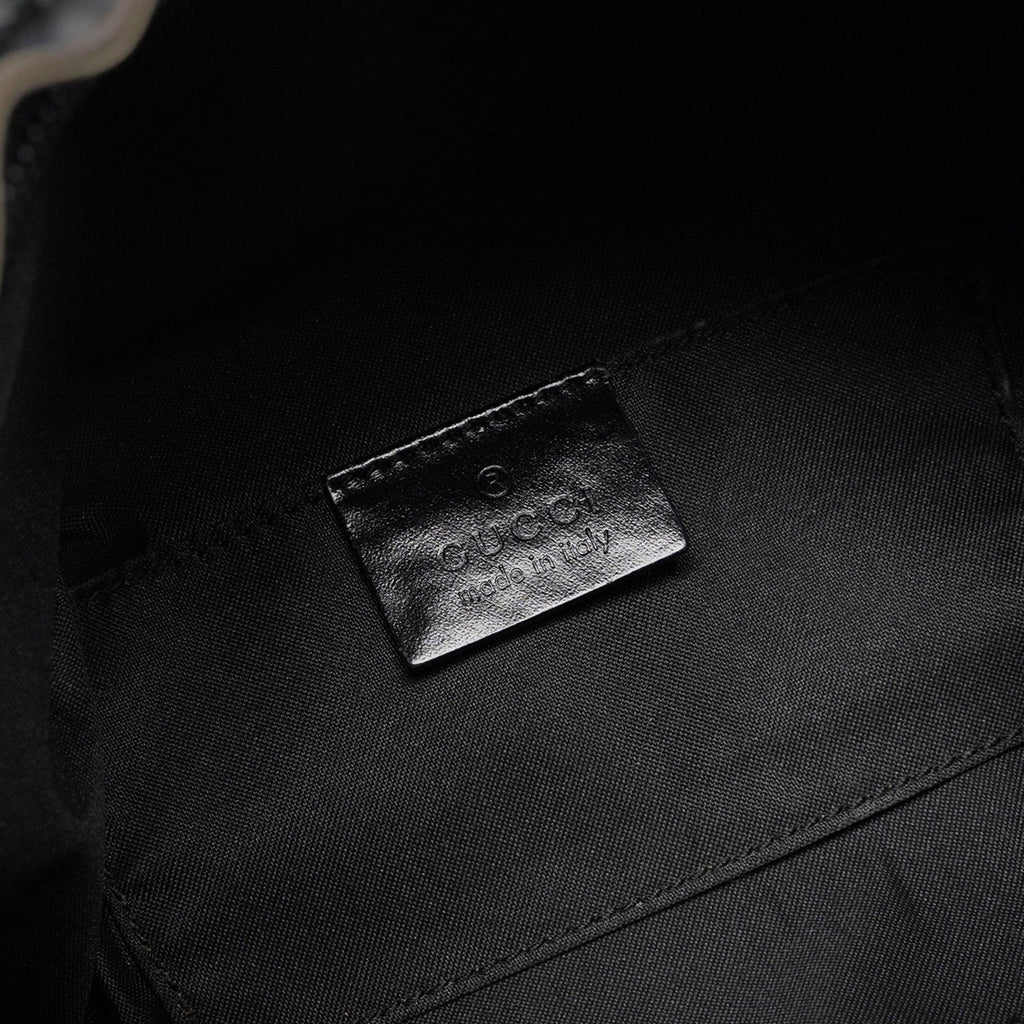 1997 Black Suede GG Monogram Bag