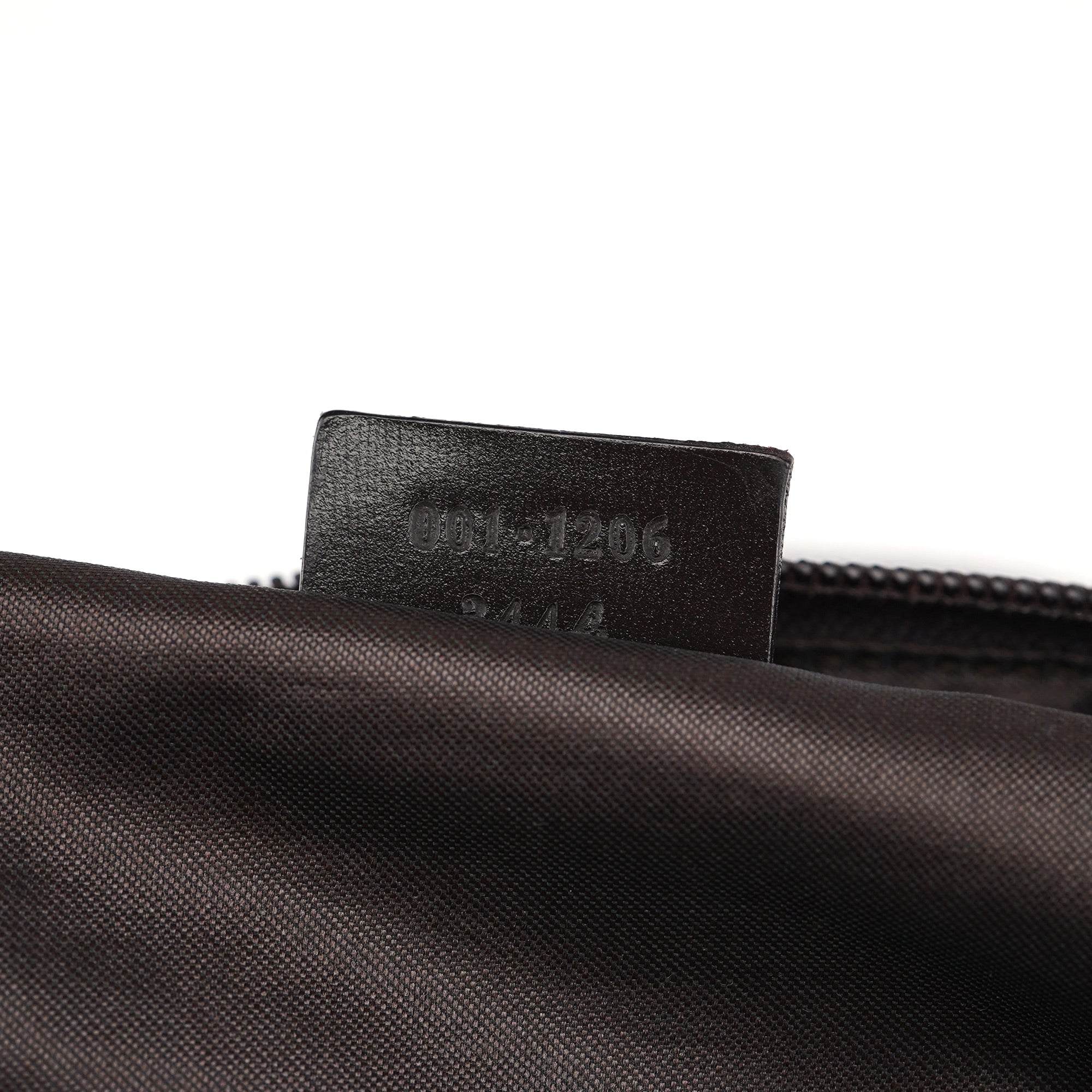 1997 Brown Suede GG Shoulder Bag
