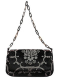 1997 Velvet Baroque Chain Shoulder
