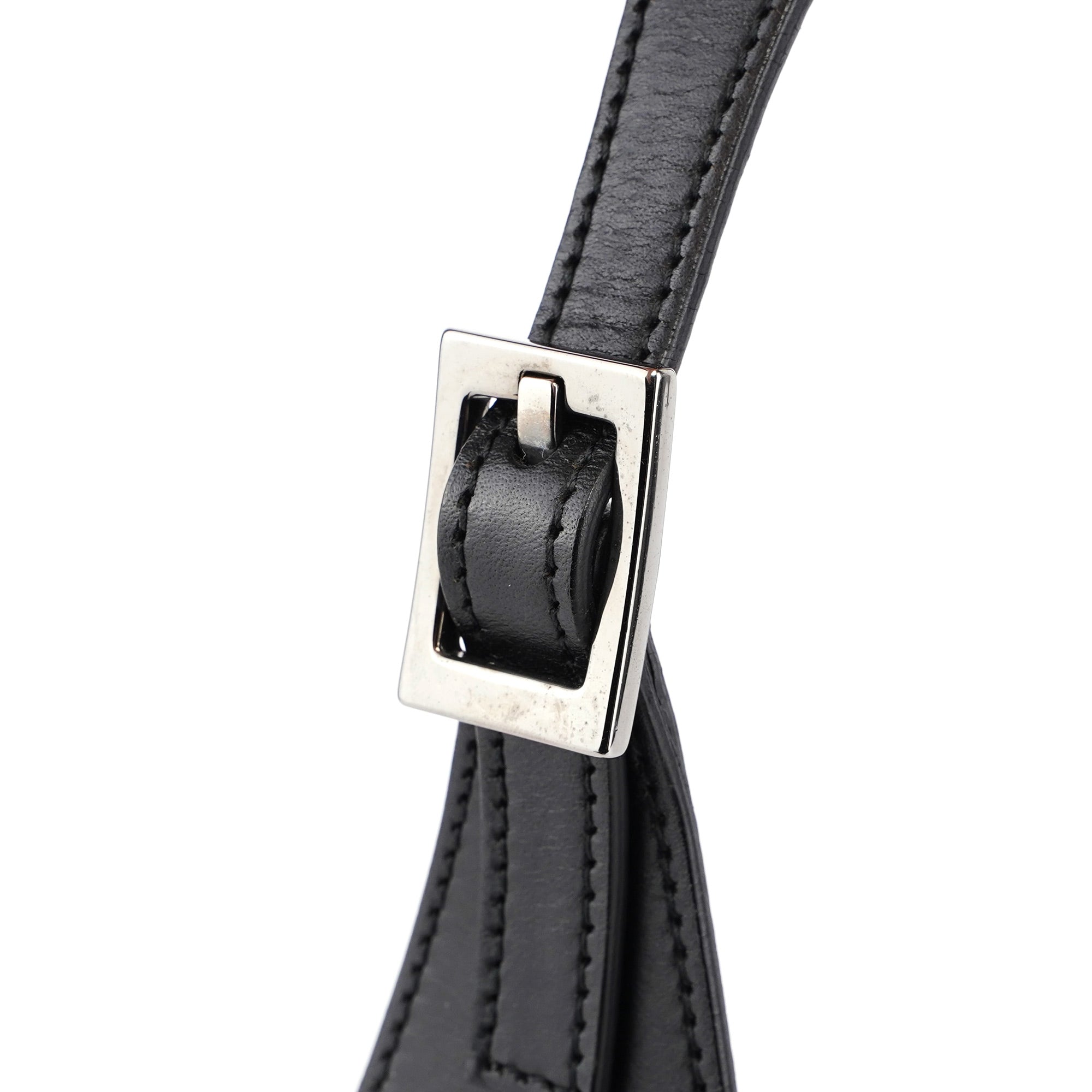 1999 Anthracite Velvet Jackie Shoulder Bag